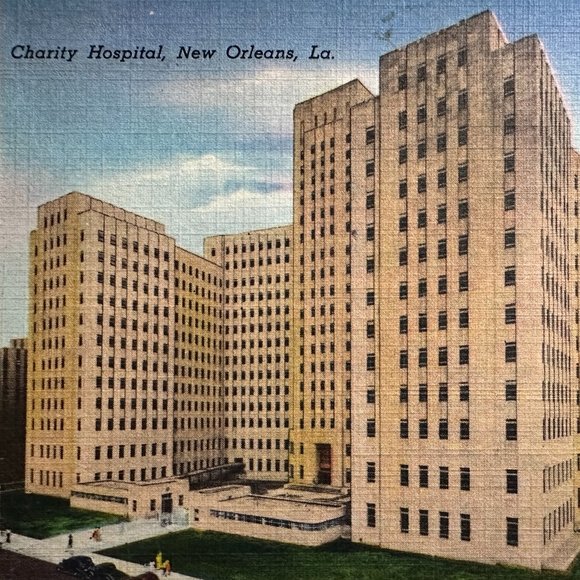 Vintage Louisiana Postcards (Lot of 5): Hotels, Charity Hospital, Lafayette Sq. - Picture 6 of 11
